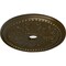 Ekena Millwork Winsor Ceiling Medallion (Fits Canopies up to 4"), Hand-Painted Brass, 27 1/2"OD x 4"ID x 1 1/2"P CM27WIBRS - alternate 2